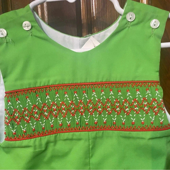 Le Za Me Smocked Longalls - Picture 3 of 9